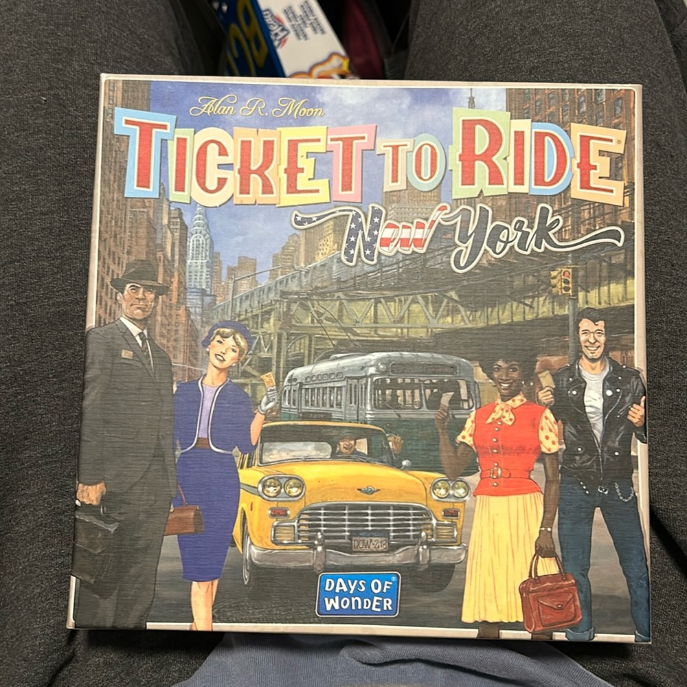 Ticket to Ride New York Board Game